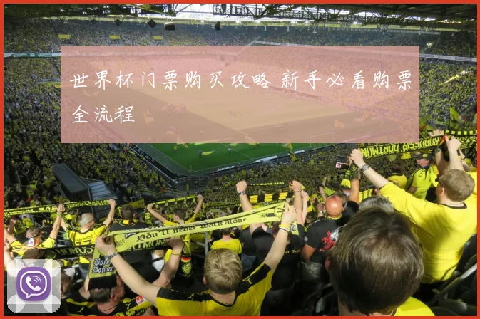 世界杯门票购买攻略 新手必看购票全流程